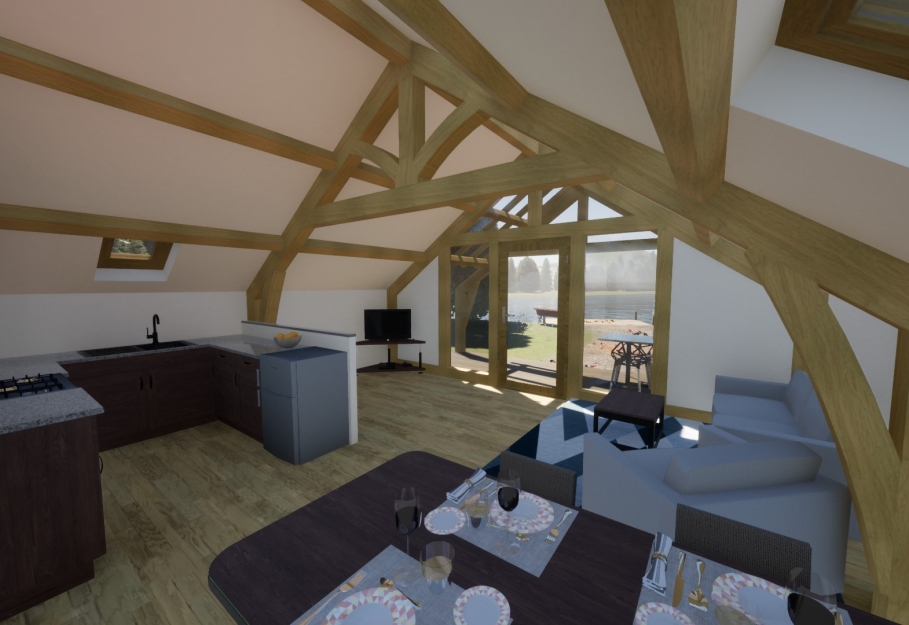 Welsh Oak Frame Cwm Hafren 2023