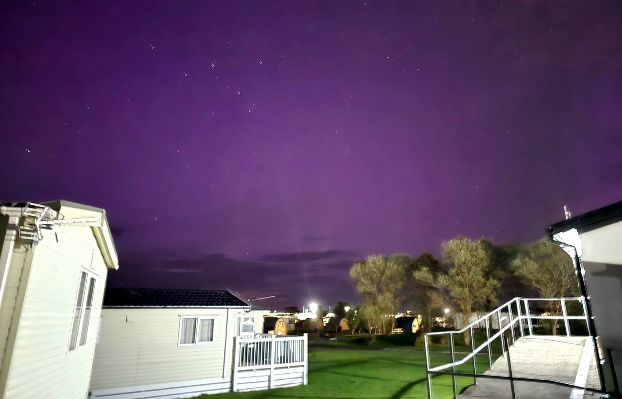 Starry nights at Holiday Parks on the Moray Firth