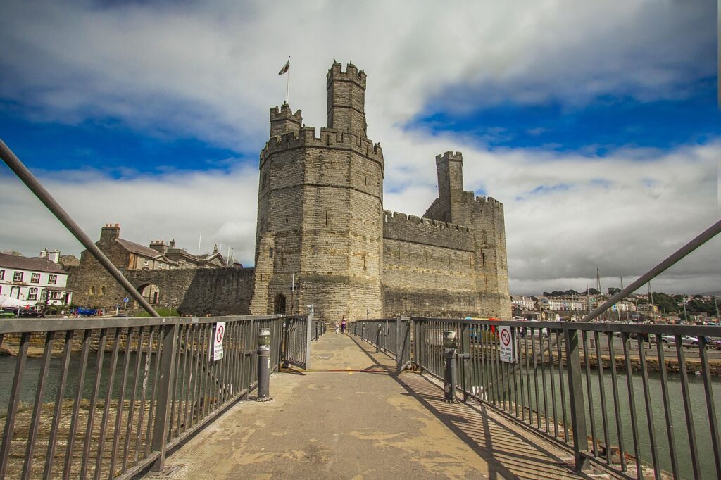 Visit Caernarfon Castle when staying at a holiday park in Wales